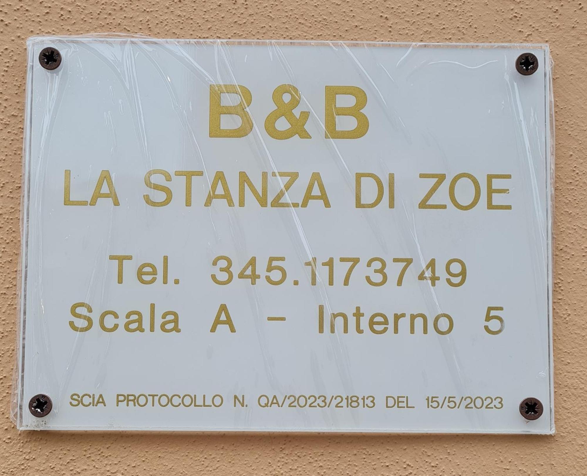 B&B La Stanza Di Zoe Roma Esterno foto